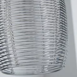 Dunelm Cigar Wire Silver Easy Fit Pendant -DUNEL House Shop 1000011016 alt02