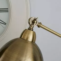 Dunelm Lever Arm Antique Brass Floor Lamp -DUNEL House Shop 1000044887 alt02