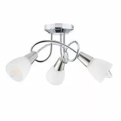 Dunelm Smithson 3 Light Chrome Ceiling Fitting -DUNEL House Shop 1000056116 alt05
