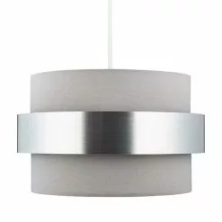Dunelm Joey Grey Easy Fit Pendant -DUNEL House Shop 1000093240 alt05
