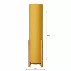 Elements Bjorn Ochre Floor Lamp -DUNEL House Shop 1000093253 alt04