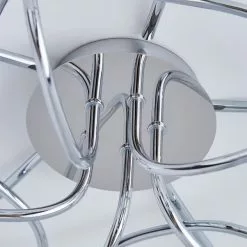 Dunelm Seychelles 5 Light Chrome Ceiling Fitting -DUNEL House Shop 1000093292 alt03