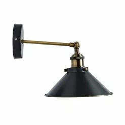 Dunelm Logan Industrial Grey Wall Light -DUNEL House Shop 1000111890 alt04