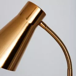 Dunelm Kurtis Gold Floor Lamp -DUNEL House Shop 1000119708 alt03