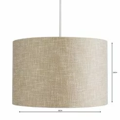 Dunelm Boucle Lamp Shade 35cm Natural 9 Dunelm Boucle Lamp Shade 35cm Natural -DUNEL House Shop 1000119841 alt04