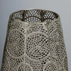 Dunelm Manila Moroccan 60cm Chrome Floor Lamp -DUNEL House Shop 1000119855 alt03