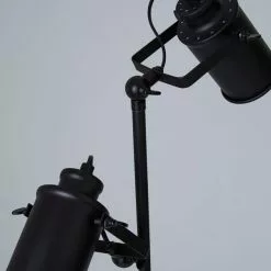 Dunelm Healy 2 Light Black Floor Lamp -DUNEL House Shop 1000119857 alt03