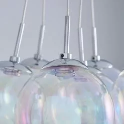 Dunelm Elmira 7 Light Bubble Glass Cluster Ceiling Fitting -DUNEL House Shop 1000119872 alt03