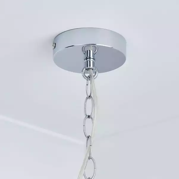 Dunelm Joplin Georgian 1 Light Lantern Glass Ceiling Fitting 6 Dunelm Joplin Georgian 1 Light Lantern Glass Ceiling Fitting - Image 4