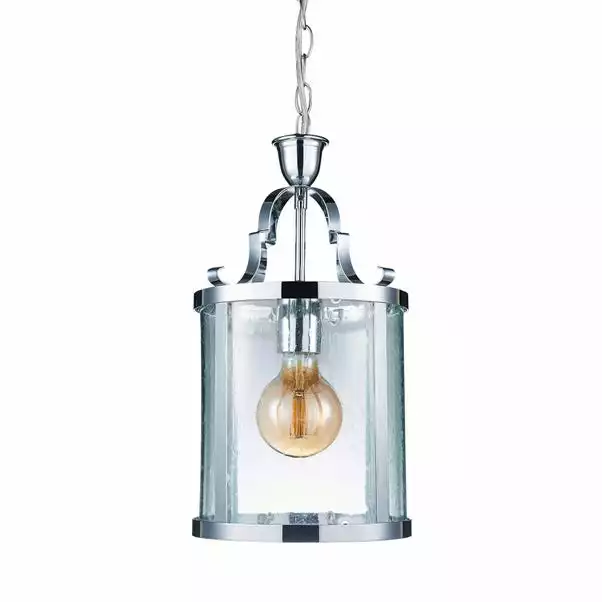 Dunelm Joplin Georgian 1 Light Lantern Glass Ceiling Fitting 7 Dunelm Joplin Georgian 1 Light Lantern Glass Ceiling Fitting - Image 5