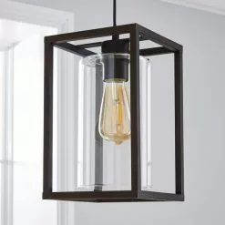 Dunelm London Industrial 1 Light Pendant Bronze Ceiling Fitting -DUNEL House Shop 1000119936 alt01