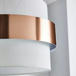 Dunelm Joey Ivory Easy Fit Pendant -DUNEL House Shop 1000137326 alt02