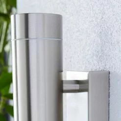 Dunelm Billy PIR Sensor Chrome Outdoor Wall Light -DUNEL House Shop 1000137335 alt03