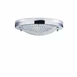 Dunelm Aegean Crystal Bathroom Flush Ceiling Fitting -DUNEL House Shop 1000137343 alt05