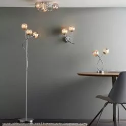 Dunelm Arta 3 Light Semi-Flush Chrome Ceiling Fitting 13 Dunelm Arta 3 Light Semi-Flush Chrome Ceiling Fitting -DUNEL House Shop 1000137346 alt05