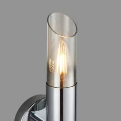 Dunelm Corvus Chrome Wall Light -DUNEL House Shop 1000137354 alt02