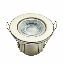 Dunelm Basics 1 Light Integrated LED Satin Nickel Recess Light -DUNEL House Shop 1000137359 alt02
