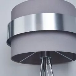 Dunelm Joey Tripod Grey Floor Lamp -DUNEL House Shop 1000137371 alt02