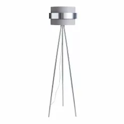 Dunelm Joey Tripod Grey Floor Lamp -DUNEL House Shop 1000137371 alt04