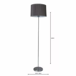 Dunelm Fuller Grey Floor Lamp -DUNEL House Shop 1000137373 alt04