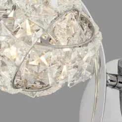 Dunelm Cecilie Glass Wall Light -DUNEL House Shop 1000137375 alt02