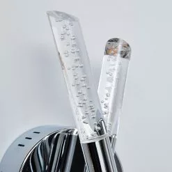 Dunelm Tassani 2 Light Integrated LED Bubble Glass Wall Light -DUNEL House Shop 1000137384 alt02