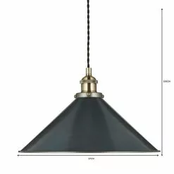 Dunelm Logan 1 Light Grey Industrial Ceiling Fitting -DUNEL House Shop 1000139092 alt06