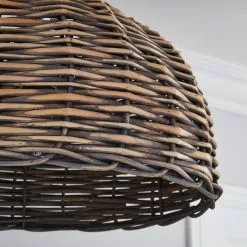 Dunelm Lari Split Weave Grey Easy Fit Pendant -DUNEL House Shop 1000139117 alt02