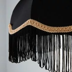 Dunelm Carmona Lamp Shade 45cm Black -DUNEL House Shop 1000139161 alt02