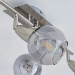 Dunelm Tia 4 Light Nickel Spotlight Bar -DUNEL House Shop 1000149061 alt02