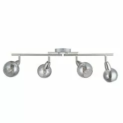 Dunelm Tia 4 Light Nickel Spotlight Bar -DUNEL House Shop 1000149061 alt05