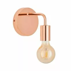 Dunelm Adonis Copper Wall Light -DUNEL House Shop 1000149077 alt05