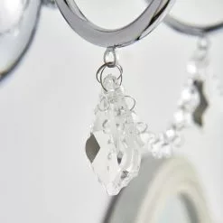 Dunelm Elizabeth 2 Light Chrome Bathroom Wall Light -DUNEL House Shop 1000149087 alt03