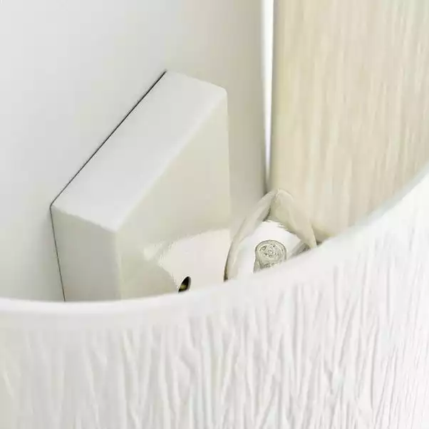 Dunelm Taora Paper Ivory Shade Wall Light 6 Dunelm Taora Paper Ivory Shade Wall Light - Image 4