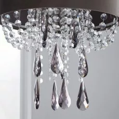 Dunelm Halle Velvet Jewel Grey Easy Fit Pendant 10 Dunelm Halle Velvet Jewel Grey Easy Fit Pendant -DUNEL House Shop 1000149159 alt02