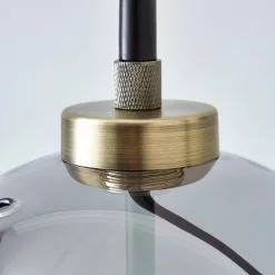 Dunelm Tanner Black And Glass Floor Lamp -DUNEL House Shop 1000149187 alt03