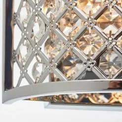 Vogue Lighting Vogue Hudson 2 Light Crystal Wall Light -DUNEL House Shop 1000156385 alt02