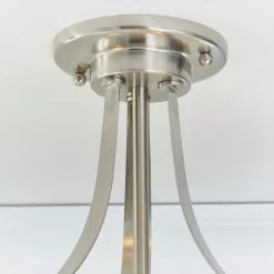 Vogue Lighting Vogue Welles 3 Light Semi Flush Ceiling Fitting -DUNEL House Shop 1000156386 alt02