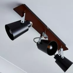 Dunelm Johan 3 Light Black Spotlight Bar -DUNEL House Shop 1000157759 alt03