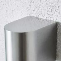 Dunelm Tam Down Lighter Steel Outdoor Wall Light -DUNEL House Shop 1000157764 alt03