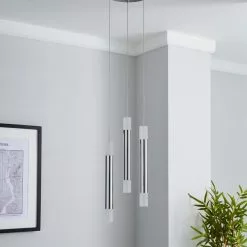 Dunelm Zarah 3 Light Integrated LED Cluster Ceiling Fitting -DUNEL House Shop 1000158448 alt01