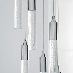 Dunelm Tassani 6 Light Integrated LED Bubble Glass Cluster Ceilling Fitting -DUNEL House Shop 1000158462 alt02