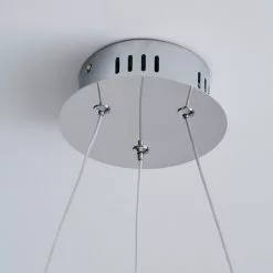 Dunelm Clee Etched Integrated LED Hoop Ceiling Fitting -DUNEL House Shop 1000158480 alt03