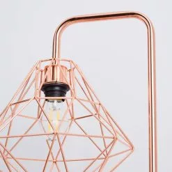 Dunelm Bremen Copper Floor Lamp -DUNEL House Shop 1000158495 alt02