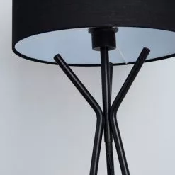 Dunelm Drei Tripod Black Floor Lamp -DUNEL House Shop 1000158514 alt03