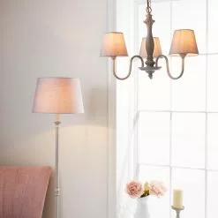 Dunelm Tofty Grey Floor Lamp -DUNEL House Shop 1000158518 alt08