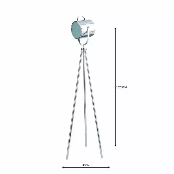 Dunelm Carlton Floor Lamp Chrome 7 Dunelm Carlton Floor Lamp Chrome - Image 5