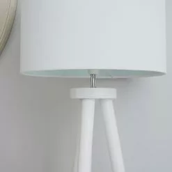 Dunelm Jandia Wooden Tripod White Floor Lamp -DUNEL House Shop 1000158529 alt03