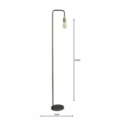 Dunelm Marsden Industrial Floor Lamp 12 Dunelm Marsden Industrial Floor Lamp -DUNEL House Shop 1000158553 alt04