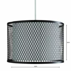Dunelm Palle Mesh Black Easy Fit Pendant -DUNEL House Shop 1000158674 alt04